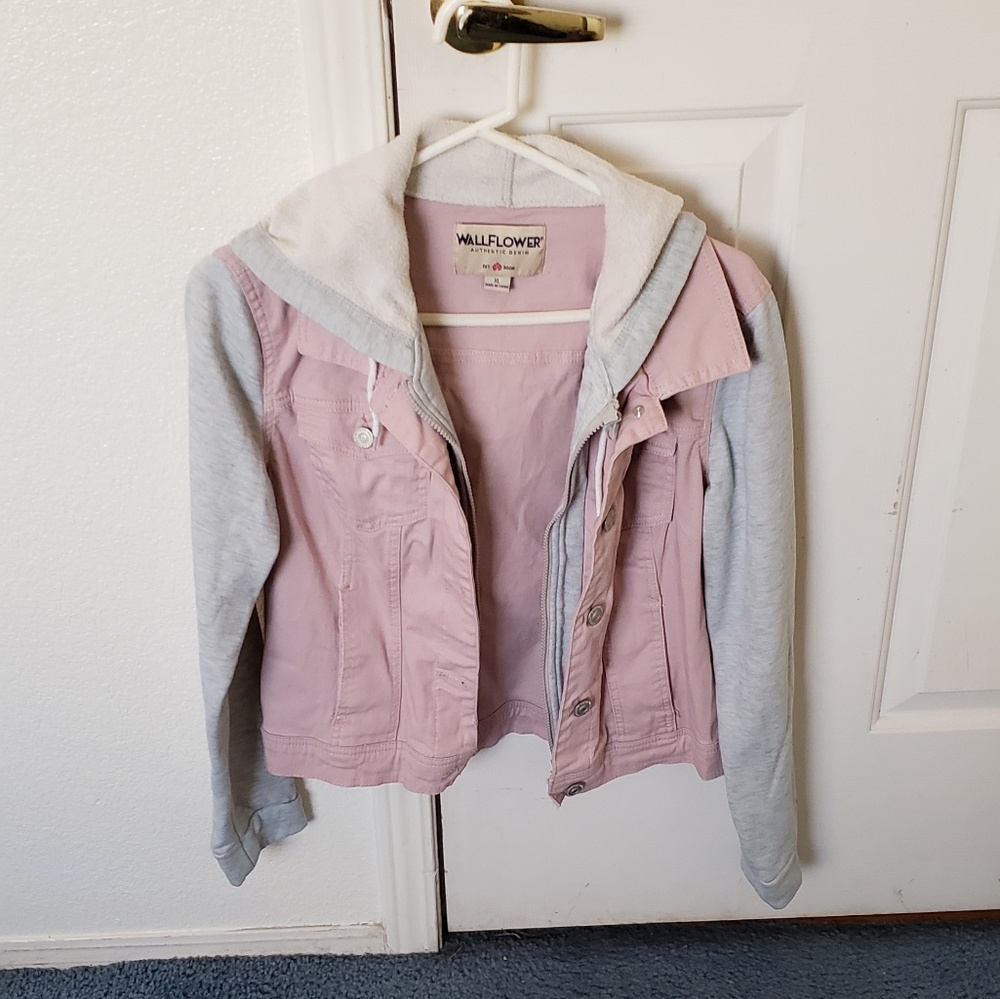 Girl hooded jacket